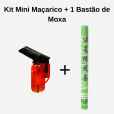 Kit 1 Bastão de Moxa + Mini Maçarico