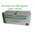 Agulha Sistêmica Color Cabo Plástico  1000 Und - Complementar