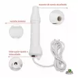 Aparelho Alta Frequência Portátil Facial Capilar 4 Eletrodos
