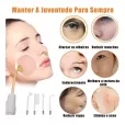 Aparelho Alta Frequência Portátil Facial Capilar 4 Eletrodos