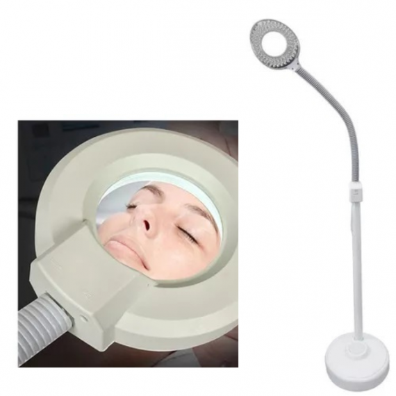 Lupa Luminária Led Premium Articulada Com Base - Doutor da Estética