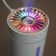 Mini Difusor Umidificador Branco Led 300ml 
