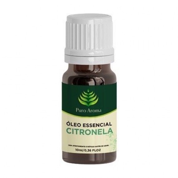 Óleo Essencial De Citronela - Puro Aroma Aromaterapia