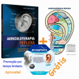 Combo Livro e Mapa Auriculoterapia Reflexa + Cristal Radiônico Raul Breves