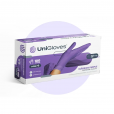 Luva Látex Clássico Purple Premium Quality C/ Pó Cx 100 Und - UniGloves