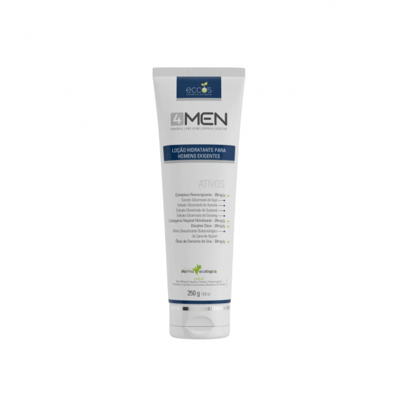 For Men Loção Ultra Hidratante Corporal Masculina 250g - Eccos