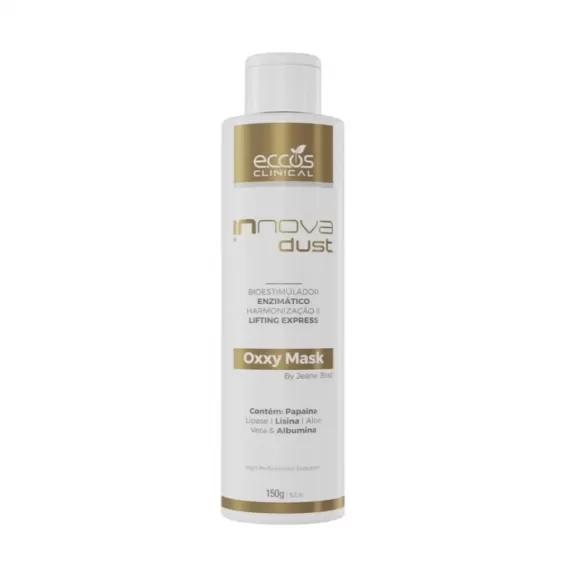 Innova Dust Oxxy Mask Bioestimulador De Colágeno Enzimático Facial E Corporal Em Pó 150g - Eccos