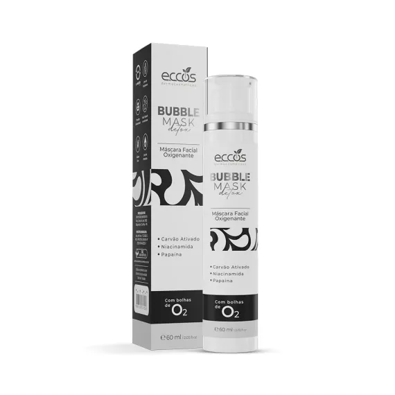 Bubble Mask Máscara Facial Oxigenante 60ml - Eccos