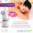 Óleo Para Massagem 100% vegetal 300ml - Eccos