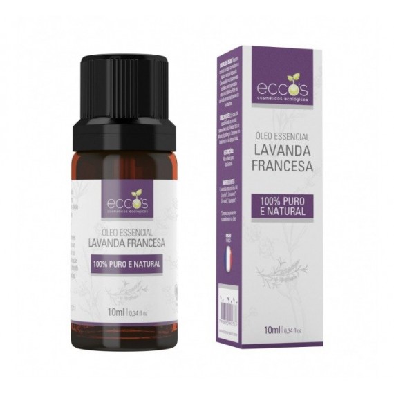 Óleo Essencial Lavanda Francesa 10ml - Eccos