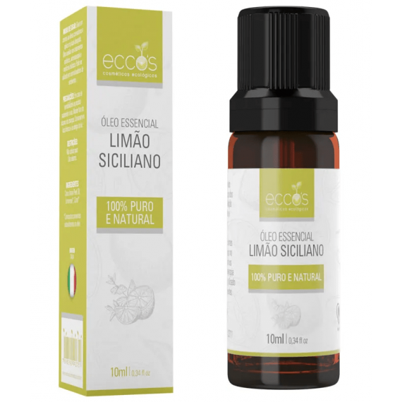 Óleo Essencial Limão Siciliano 10ml - Eccos