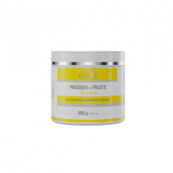 Passion For Fruits Esfoliante  Enzimático de Maracujá Facial E Corporal 400g - Eccos