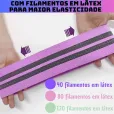 Faixa Hip Band Para Exercícios - Kit Com 3 