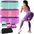Faixa Hip Band Para Exercícios - Kit Com 3 