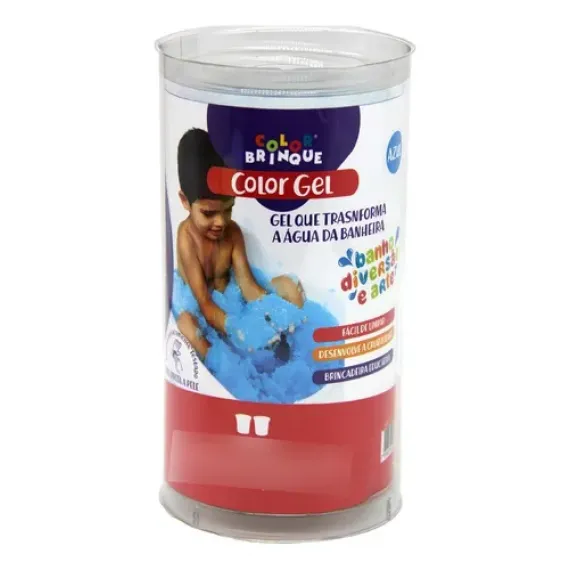 Color Gel Azul Diversão na Banheira - 300g