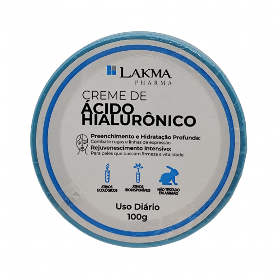 Creme De Ácido Hialurônico 100g - Lakma Pharma