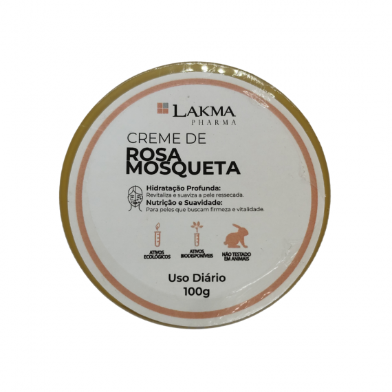Creme De Rosa Mosqueta 100g - Lakma Pharma