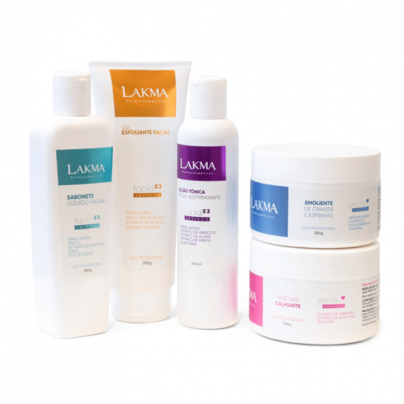Kit Limpeza de Pele Profunda Profissional - Lakma