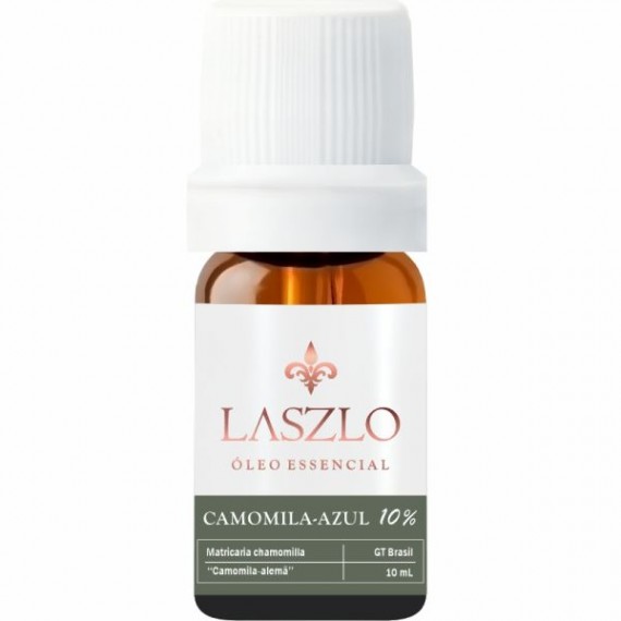 Óleo Essencial Camomila Azul 10% GT Brasil 10ml - Laszlo