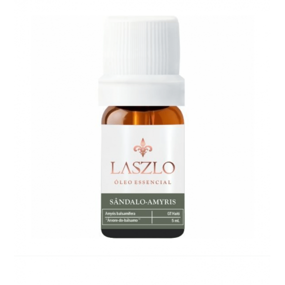Óleo Essencial Sândalo Amyris 5 ml - Laszlo