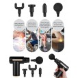 Mini Massageadora Pistola Preta
