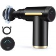 Mini Massageadora Pistola Preta