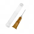 Agulha Hipodérmica Marrom 13x0,45mm 26G Cx 100un - Medix