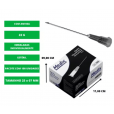 Agulha Hipodérmica Cinza 25x0,70mm 22G Cx 100un - Medix