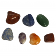 Kit 7 Pedras Semi Preciosas Dos Sete Chakras