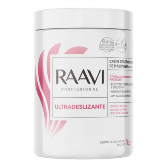 Creme de Massagem Ultradeslizante 1kg - Raavi