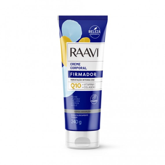 Creme Corporal Firmador Q10 240g - Raavi