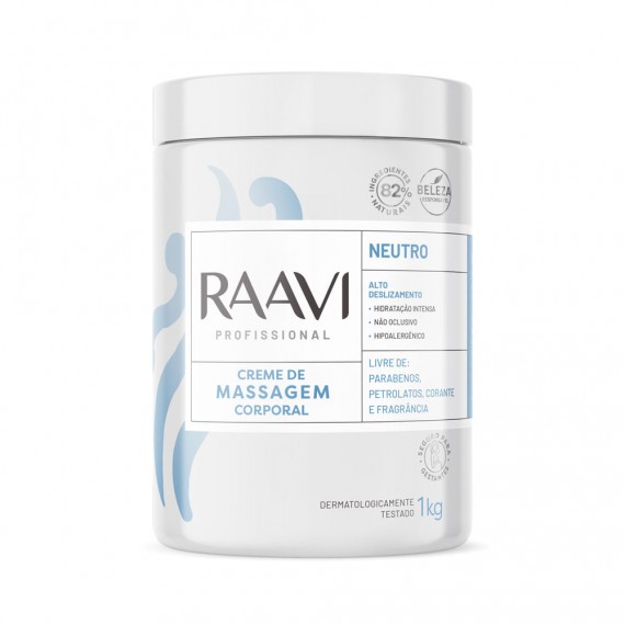 Gel de Contato Neutro Corporal 1kg - Raavi