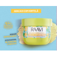 Esfoliante Corporal E Facial Abacaxi Com Hortelã 200gr - Raavi