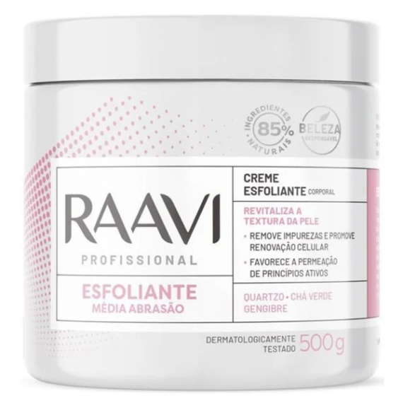 Esfoliante Média Abrasão 500g - Raavi