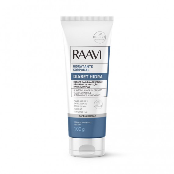 Hidratante Corporal Diabético 200g - Raavi