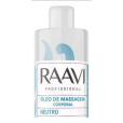 Óleo de Massagem Corporal Neutro 500ml - Raavi