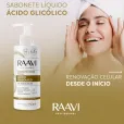 Sabonete Líquido Facial Ácido Glicólico 250ml - Raavi
