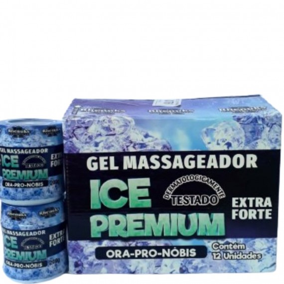 Gel Massageador Ice Premium (extra forte) Kit Atacado 12Un - Rhenuks