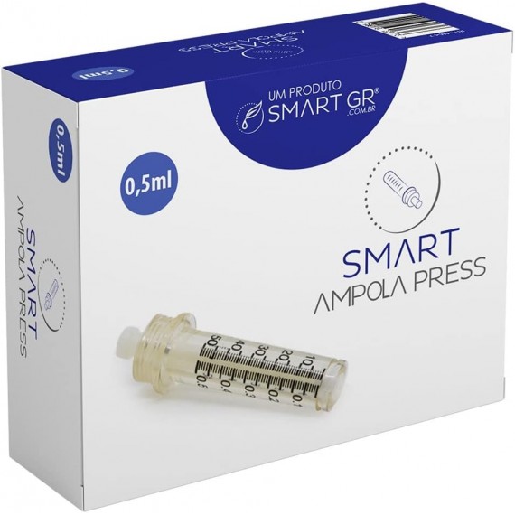 Kit 10 Seringas 0,5ml Para Caneta Pressurizada - Smart GR