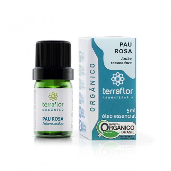 Óleo Essencial Pau Rosa Orgânico 5ml (RARO) - Terra Flor
