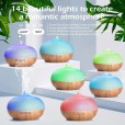 Difusor Umidificador 7 Cores Luz Led e Controle Remoto 500ml