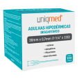 AGULHAS HIPODERMICAS 22G Cx 100un 30X0,7 - UNIQMED