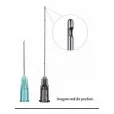 Microcânulas 22G 0,70x50mm Cx 12 Und Com Agulha Pertuito - Uniqmed