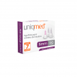 Agulhas Para Caneta de Insulina 5mm x 31G (0,25mm) Cx 7 Un - Uniqmed
