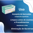 Álcool Swabs Caixa com 100 unidades - Uniqmed 