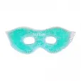 Mácara Térmica Gel Verde  Reutilizável P/ Olhos - Uniqcare