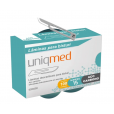 Lâminas para Bisturi 15C CX100 unidades - Uniqmed