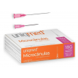 Microcânulas 18G 1.25x70 Cx 24 unidades Com Agulha Pertuito - Uniqmed
