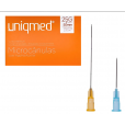 Microcânulas 25G 0.50x50 Cx 12 unidades Com Agulha Pertuito - Uniqmed