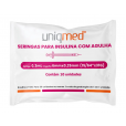 Seringas Para Insulina Kit 100un 0,3ml 6mm 31g Polybag - Uniqmed